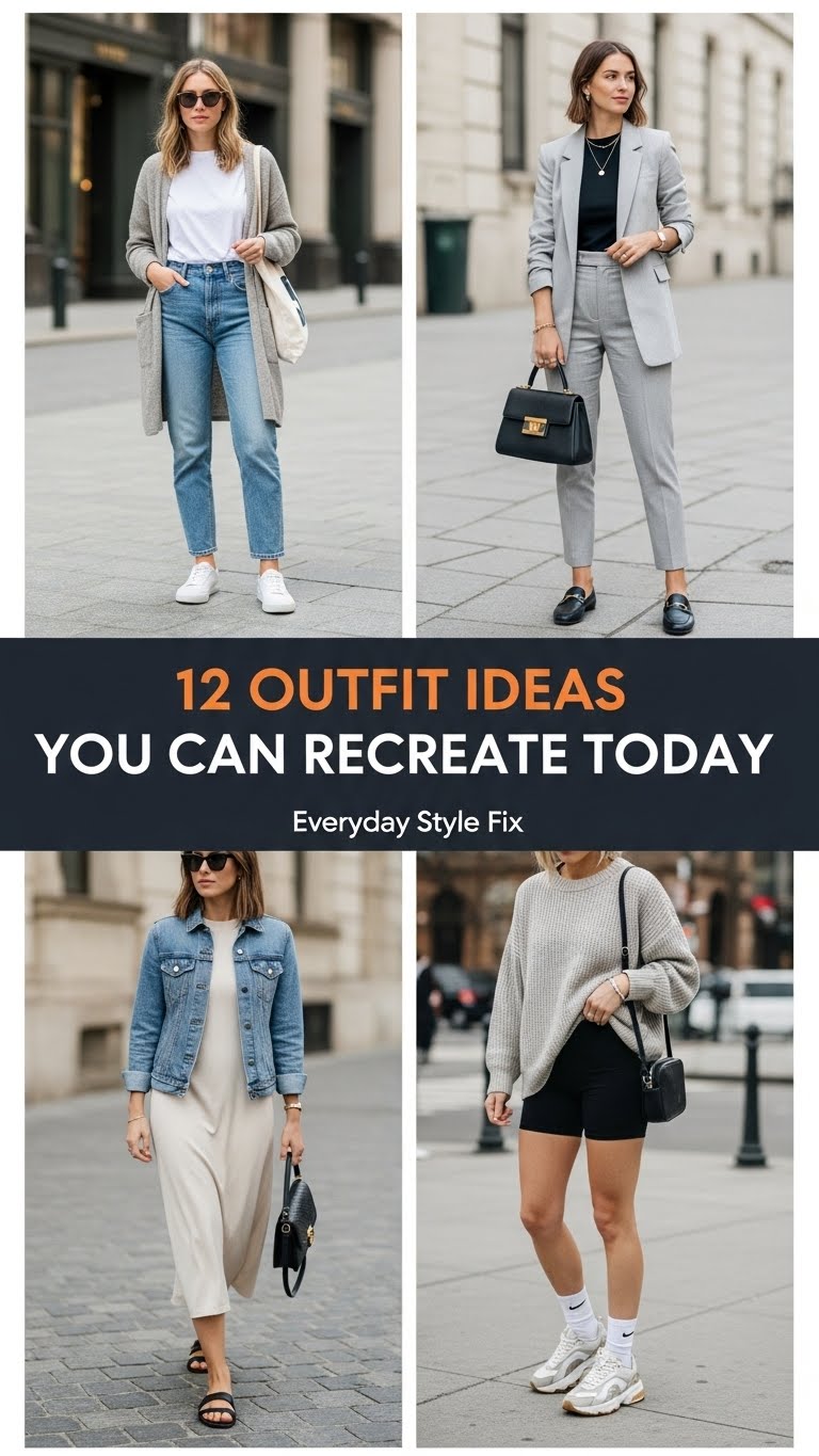 Outfit Ideas You Can Recreate Today
