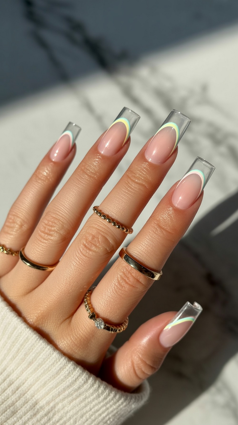 Aura French Tips