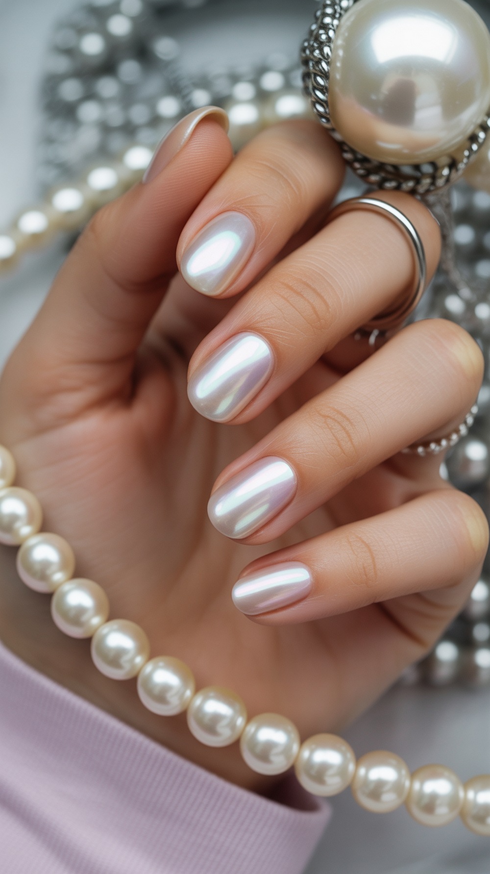 Aura Pearl Nails