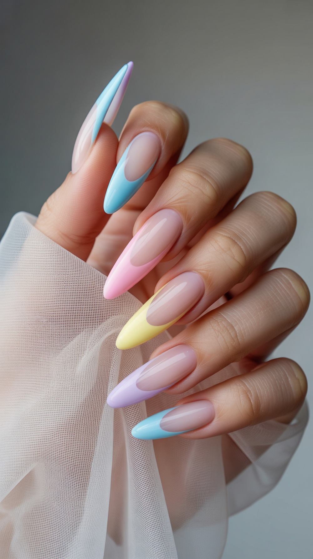 Aura with Pastel Flames