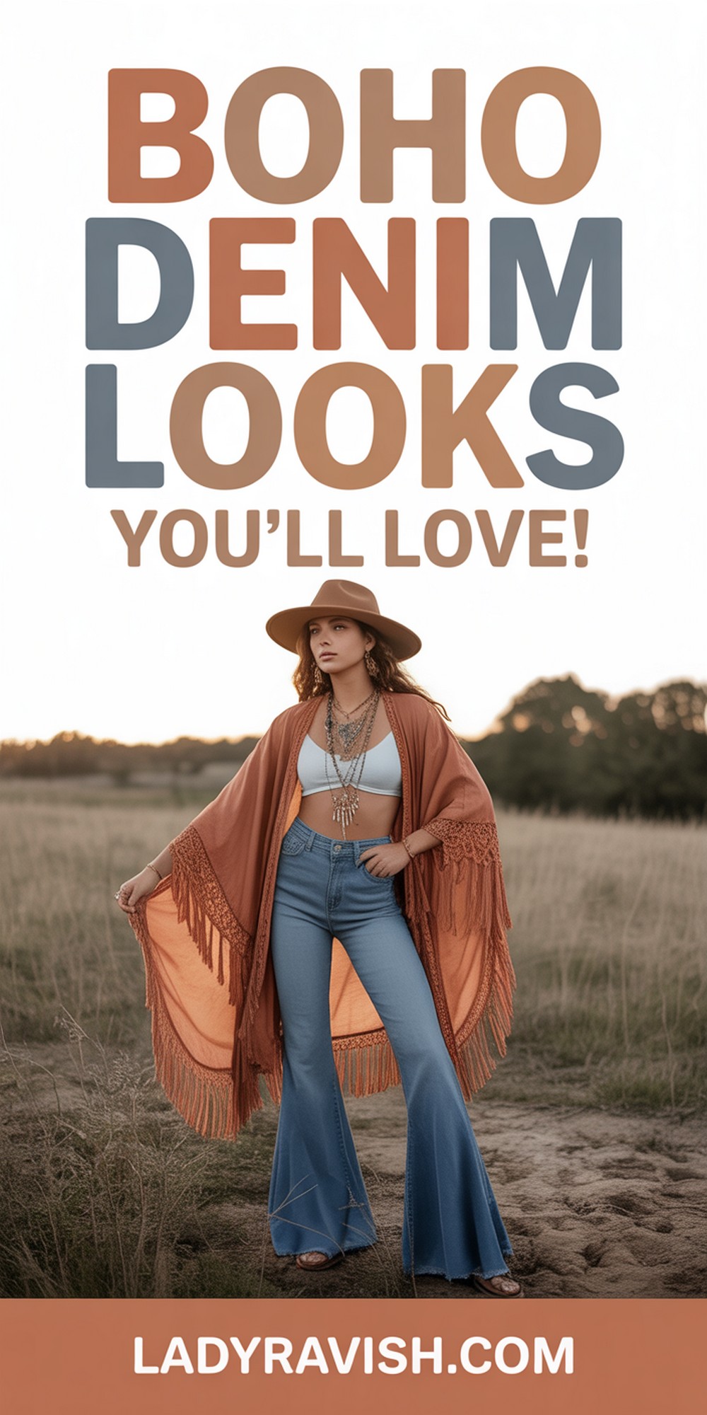 Boho Denim Outfit Ideas You’ll Want to Copy