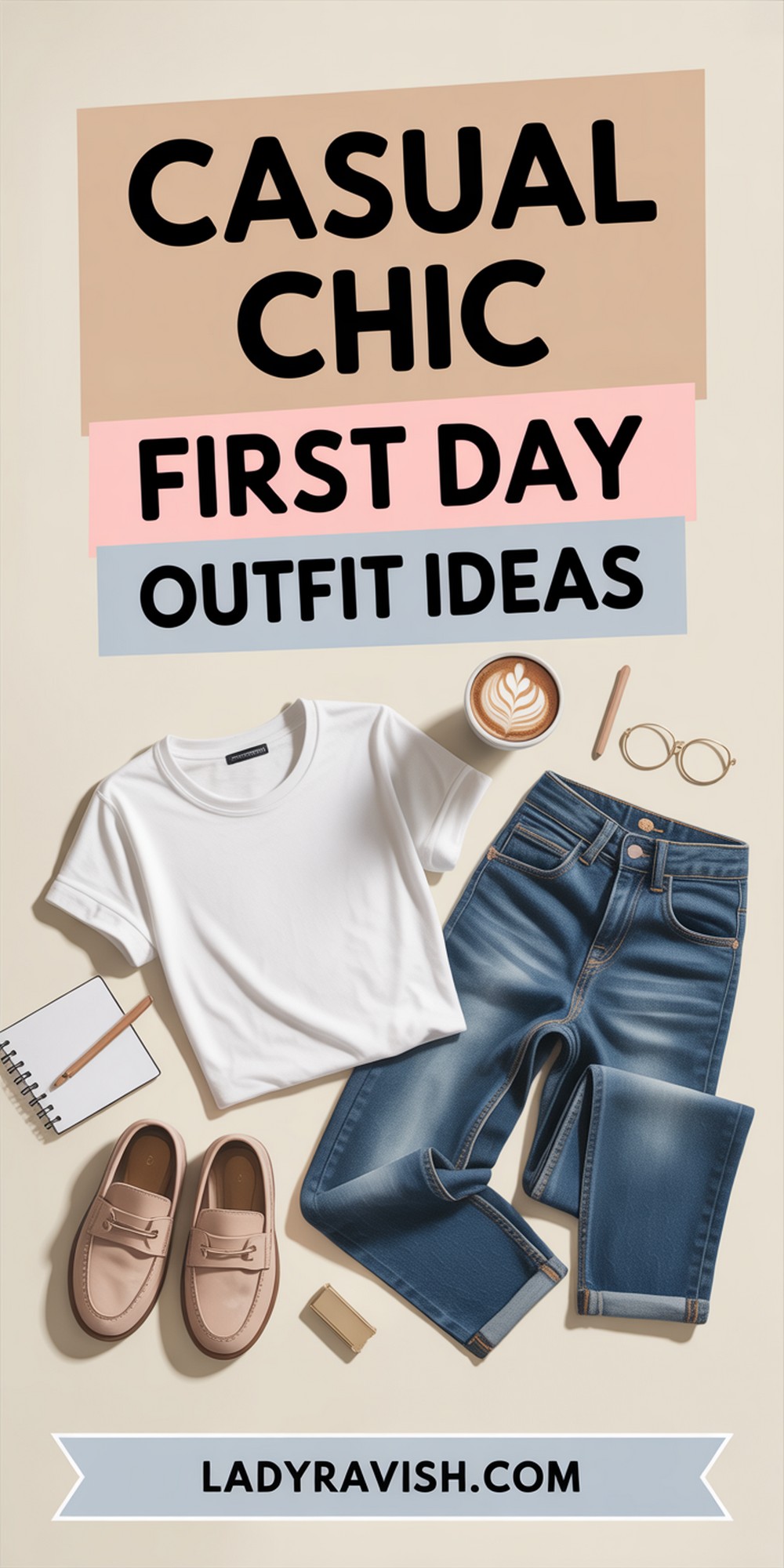 Casual Chic Effortless Outfits for a Confident First Day