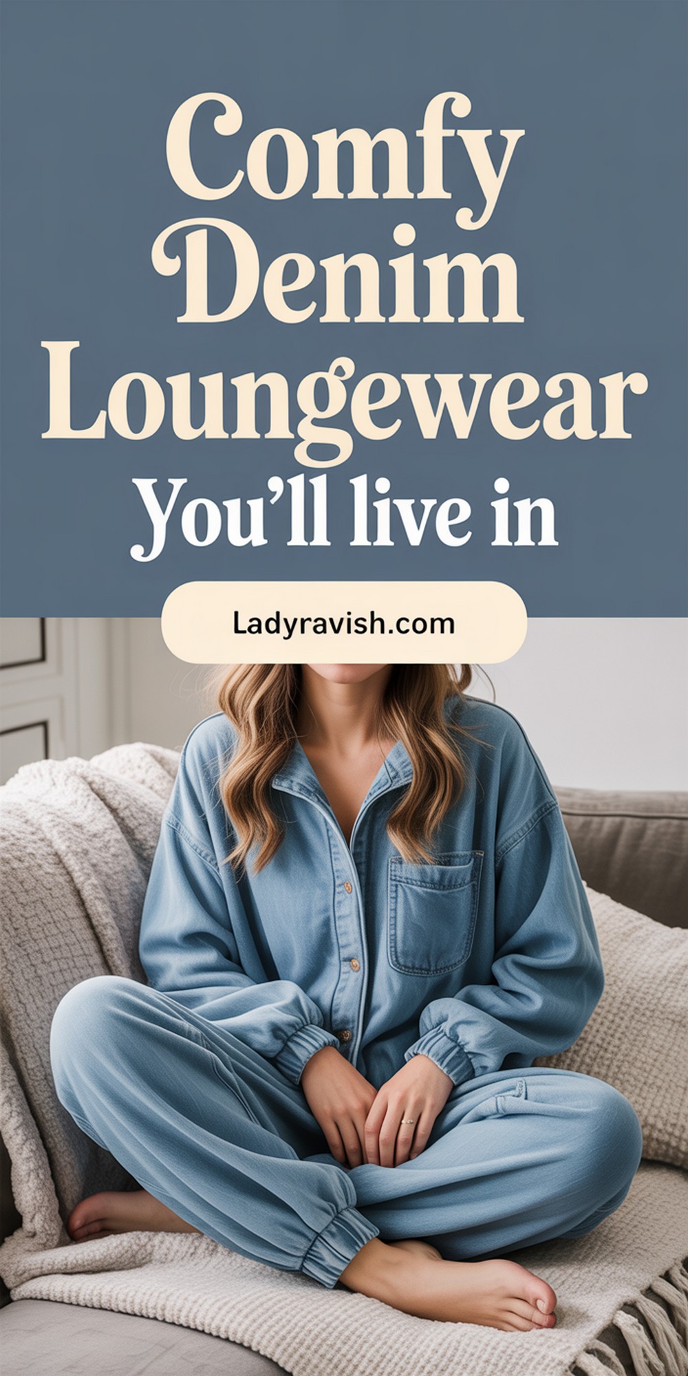 Casual & Comfy Denim Loungewear Looks to Love