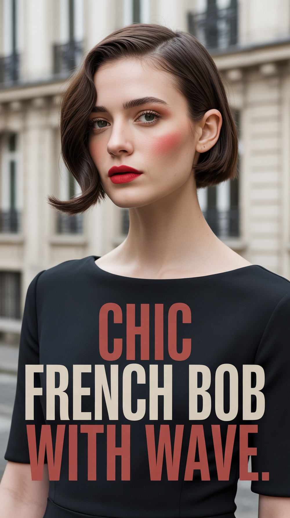 Chic French Bob with Wave