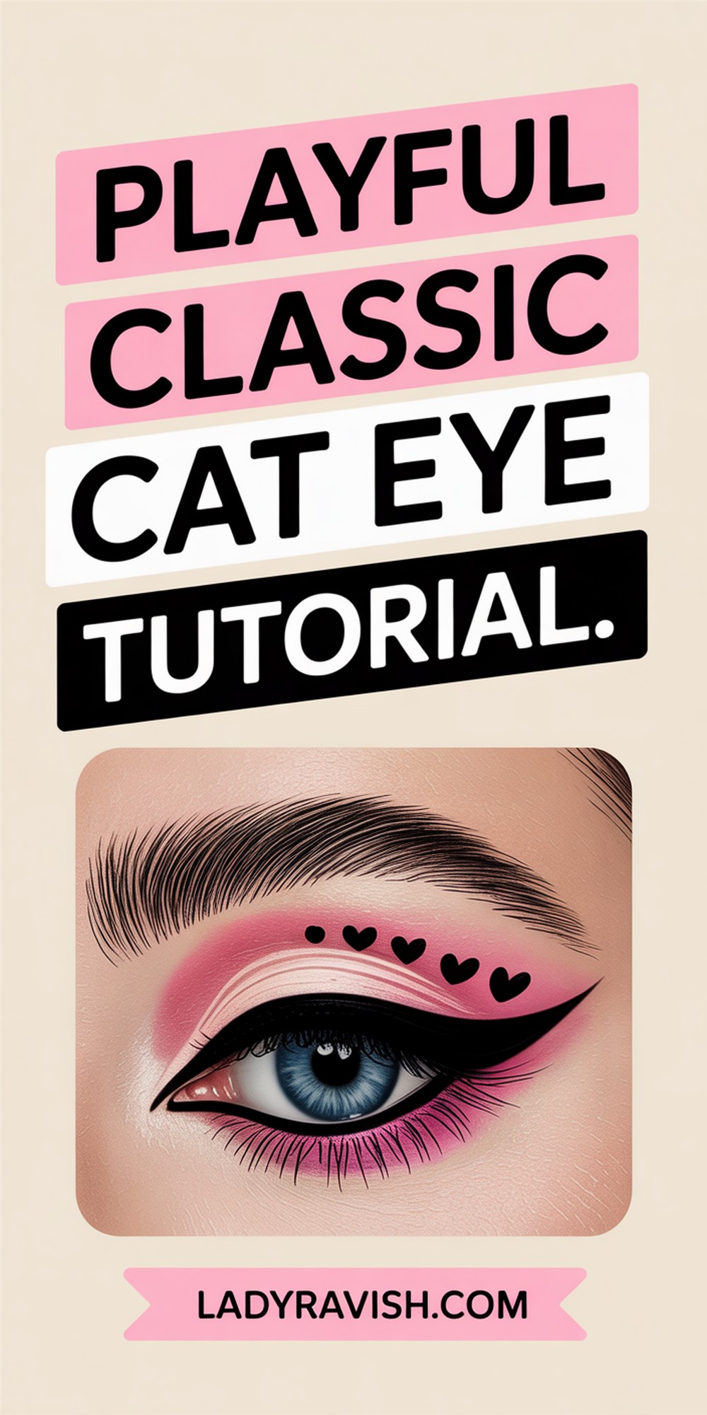 Classic Cat Eye With a Playful Twist