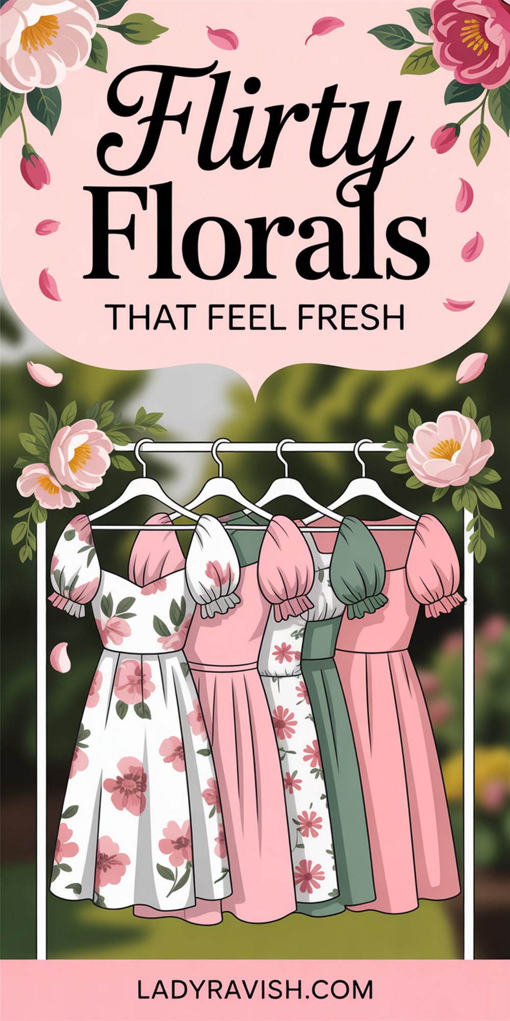 Flirty Florals That Feel Fresh, Not Fussy