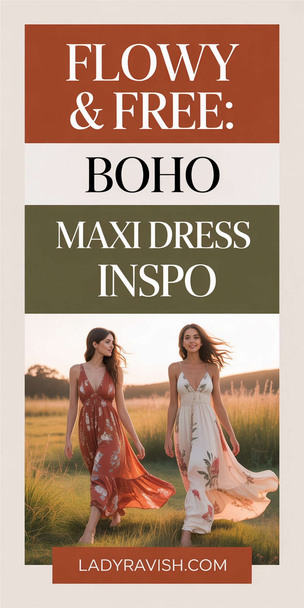 Flowy & Free Boho Maxi Dress Inspo