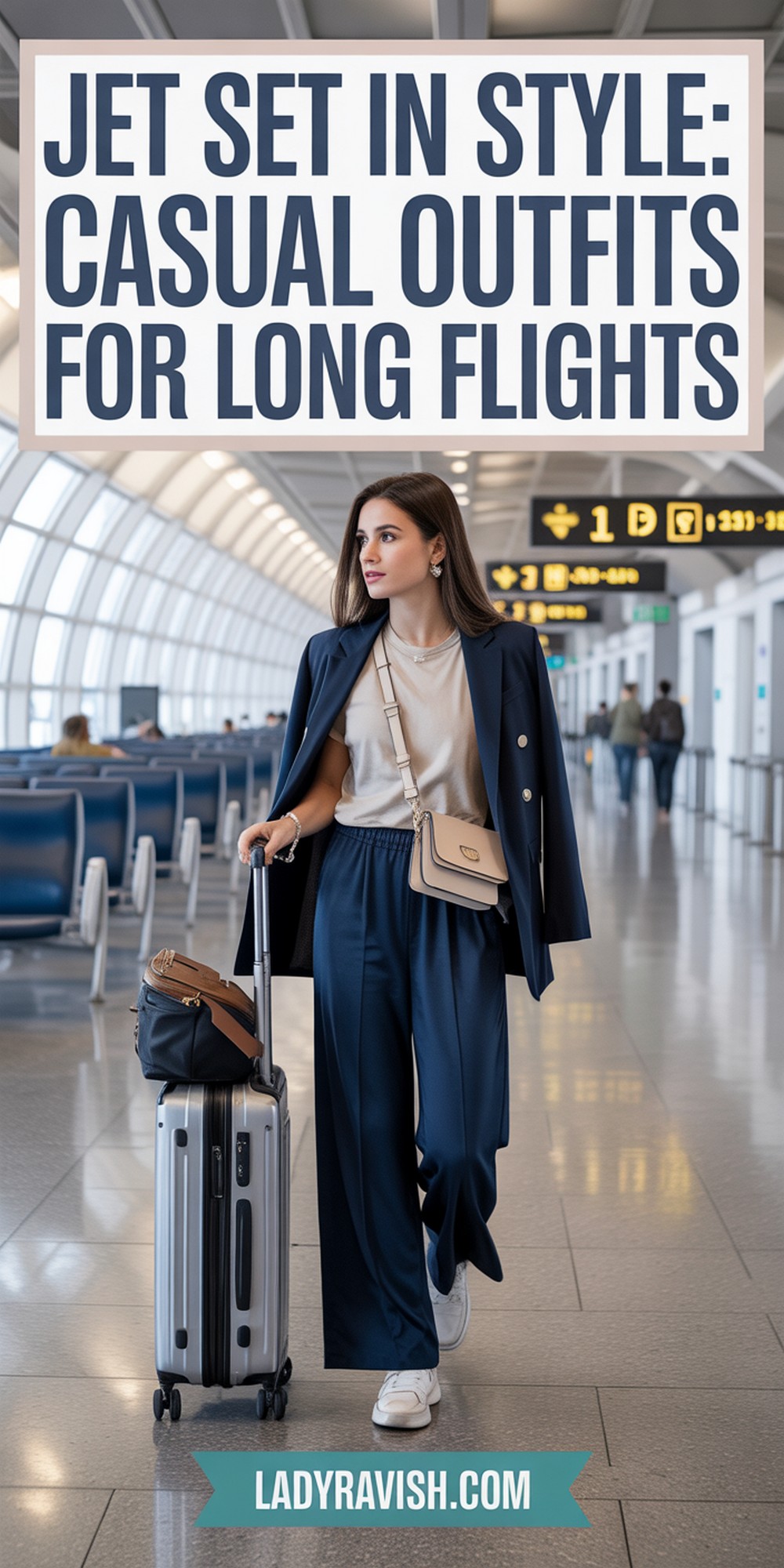 Jet Set in Style Casual Looks for Long Hauls