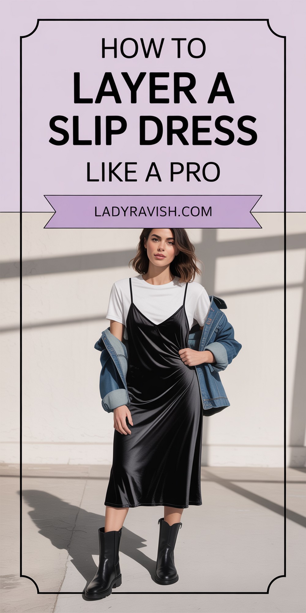 Layered Slip Dress Look
