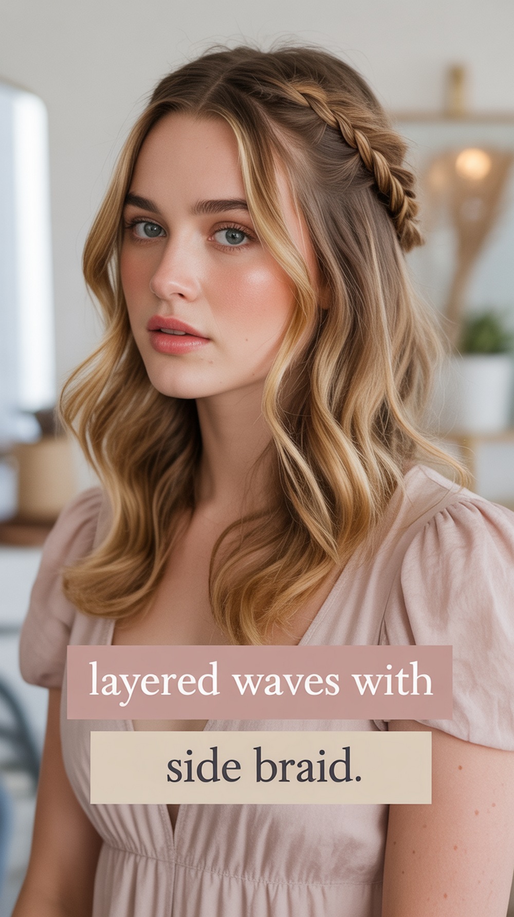 Layered Waves with Side Braid