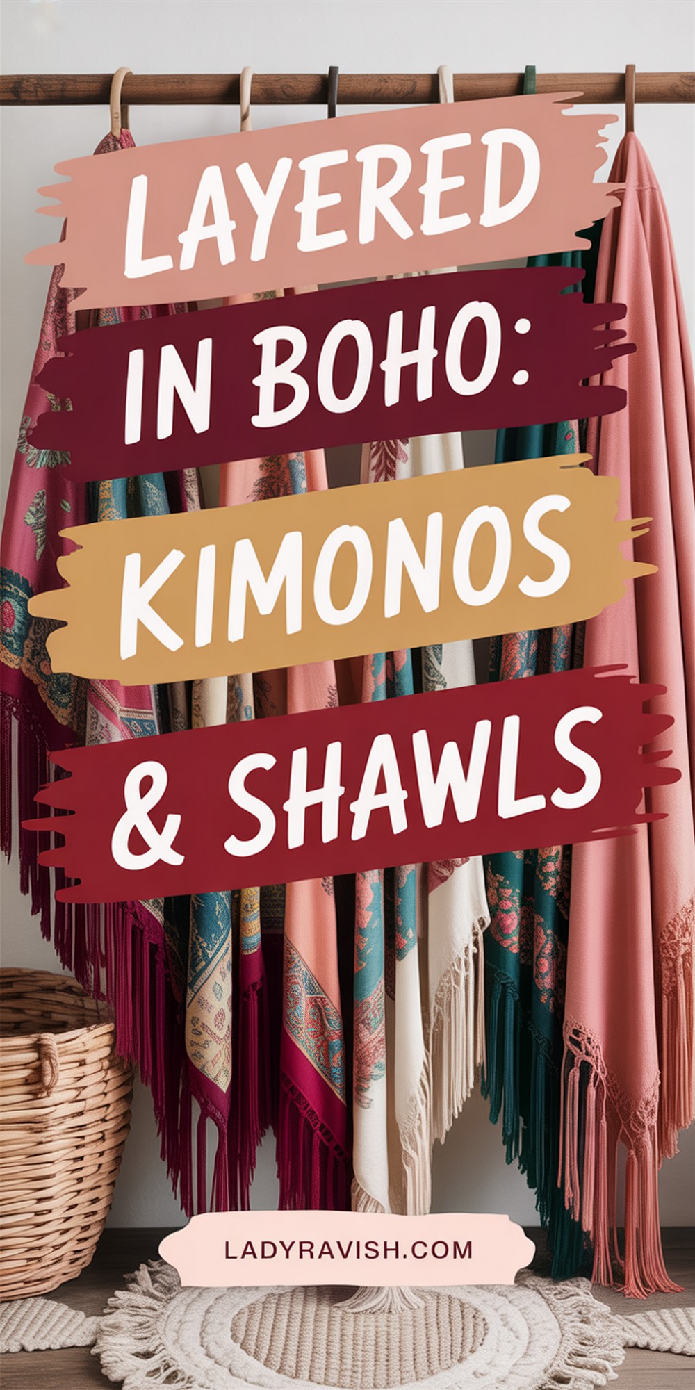Layered in Boho Kimonos & Shawls