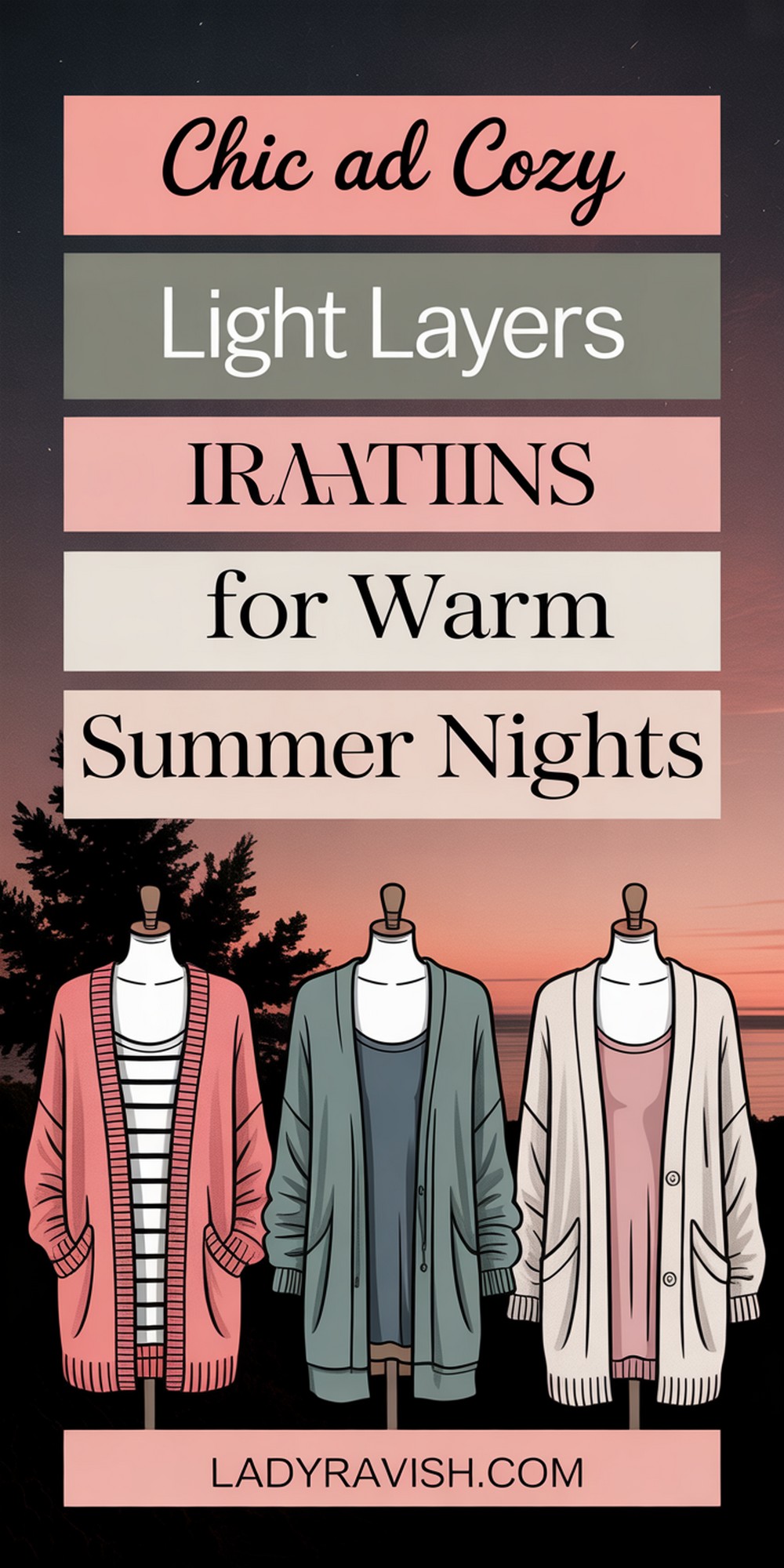 Light Layers for Warm Summer Nights