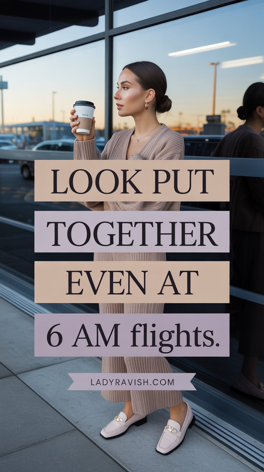 Look Put Together Even at AM Flights