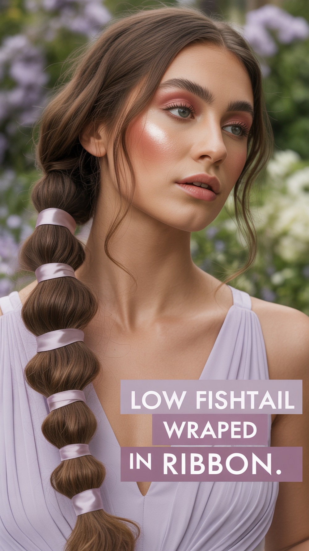 Low Fishtail Wrapped in Ribbon