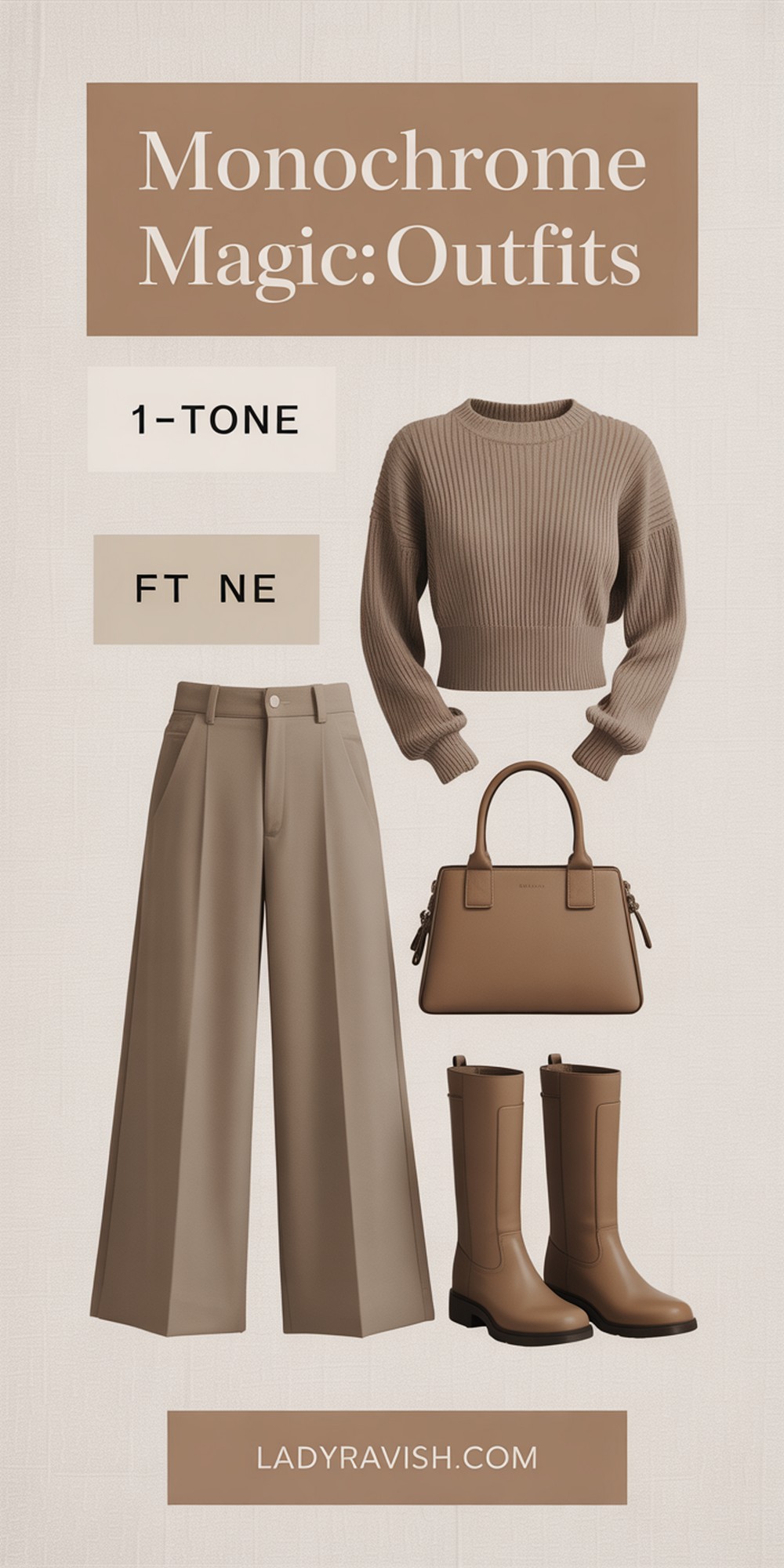 Monochrome Magic Easy Outfits in One Tone