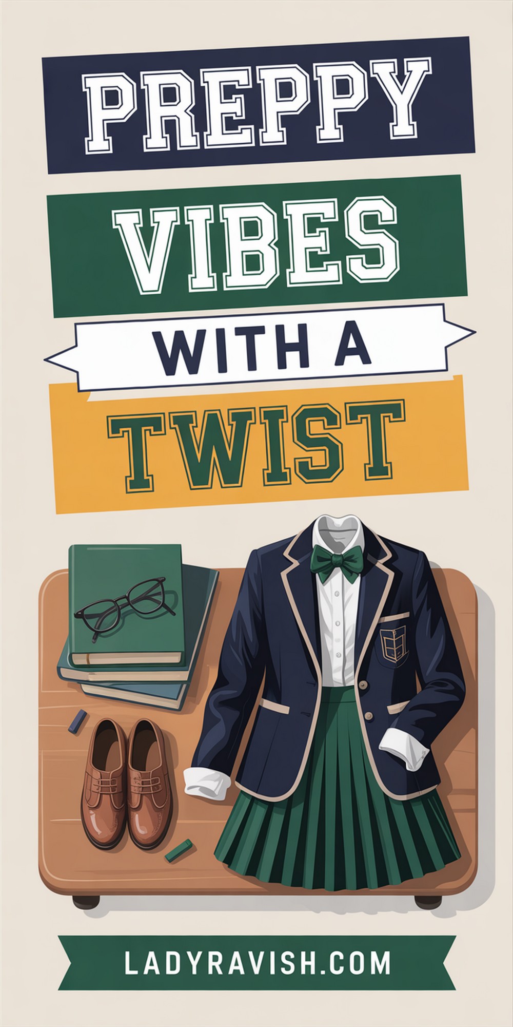 Preppy Vibes Only Classic Looks with a Modern Twist