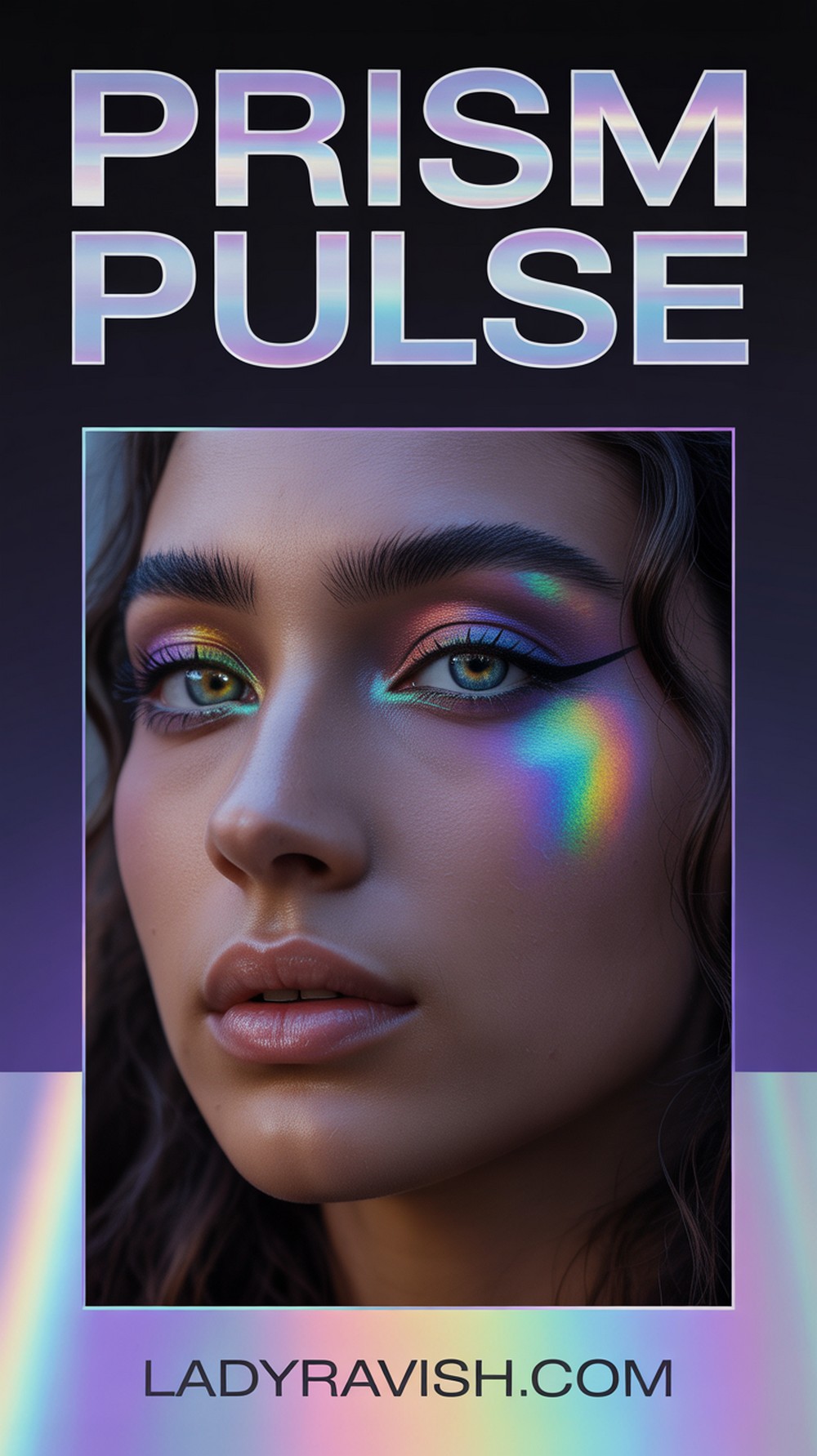 Prism Pulse Shifting Aura Shades with Light