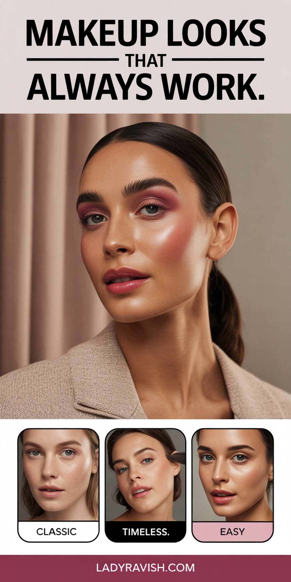 Simple Makeup Looks That Never Fail to Impress