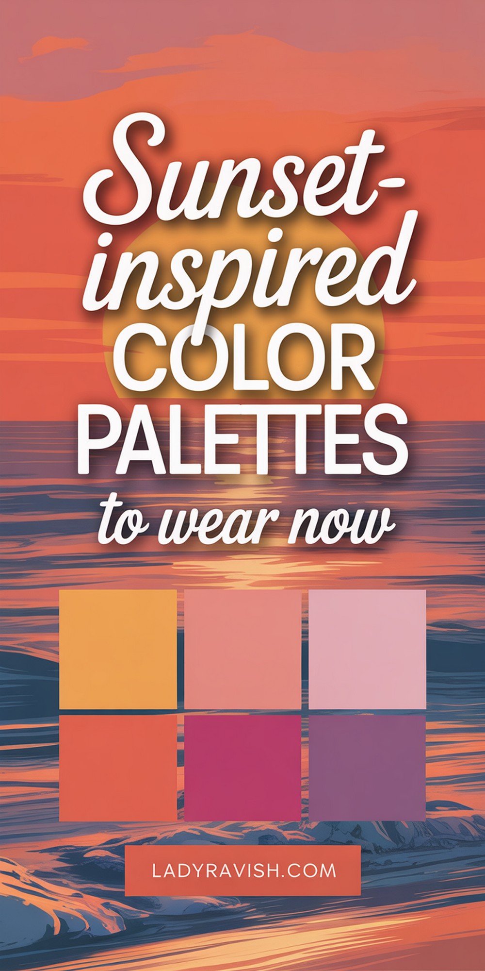 Sunset Inspired Color Palettes to Wear Now