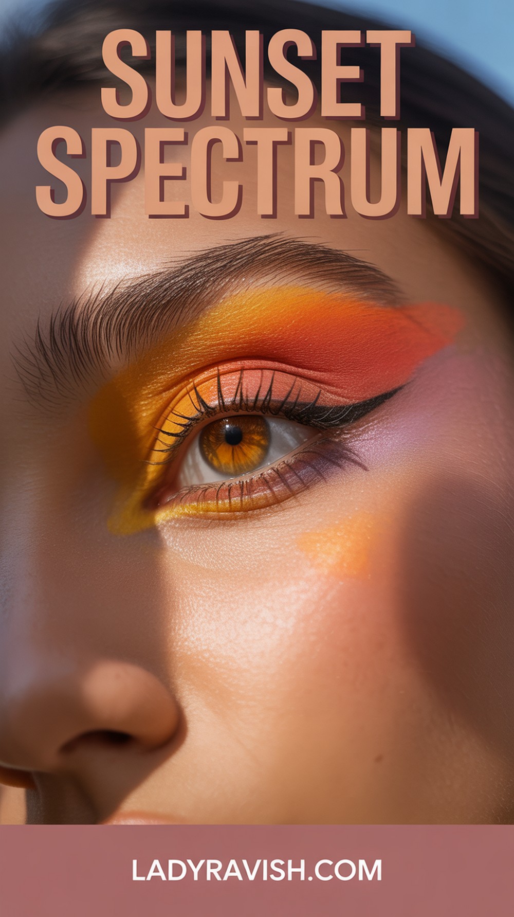 Sunset Spectrum Warm Gradient Aura Lids