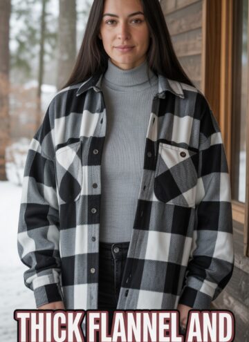 Thick Flannel and Thermal Base Layers