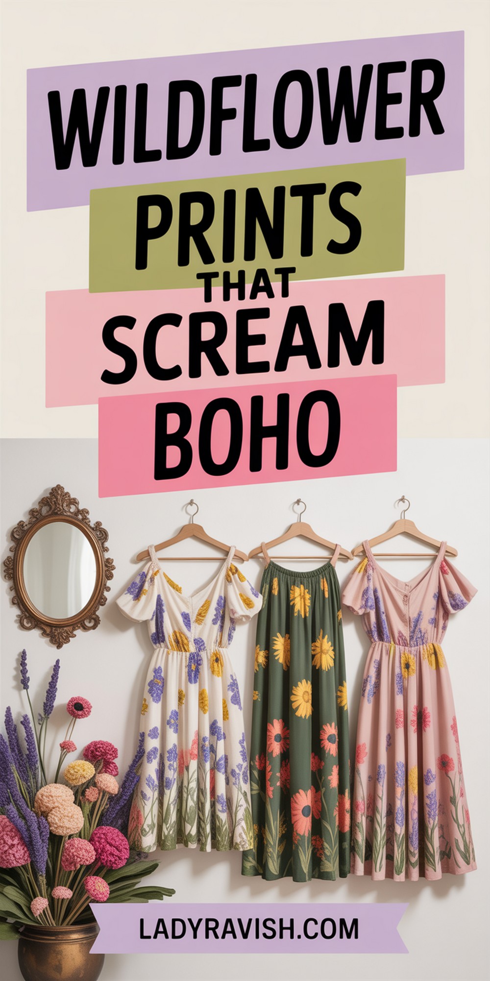 Wildflower Prints That Scream Boho