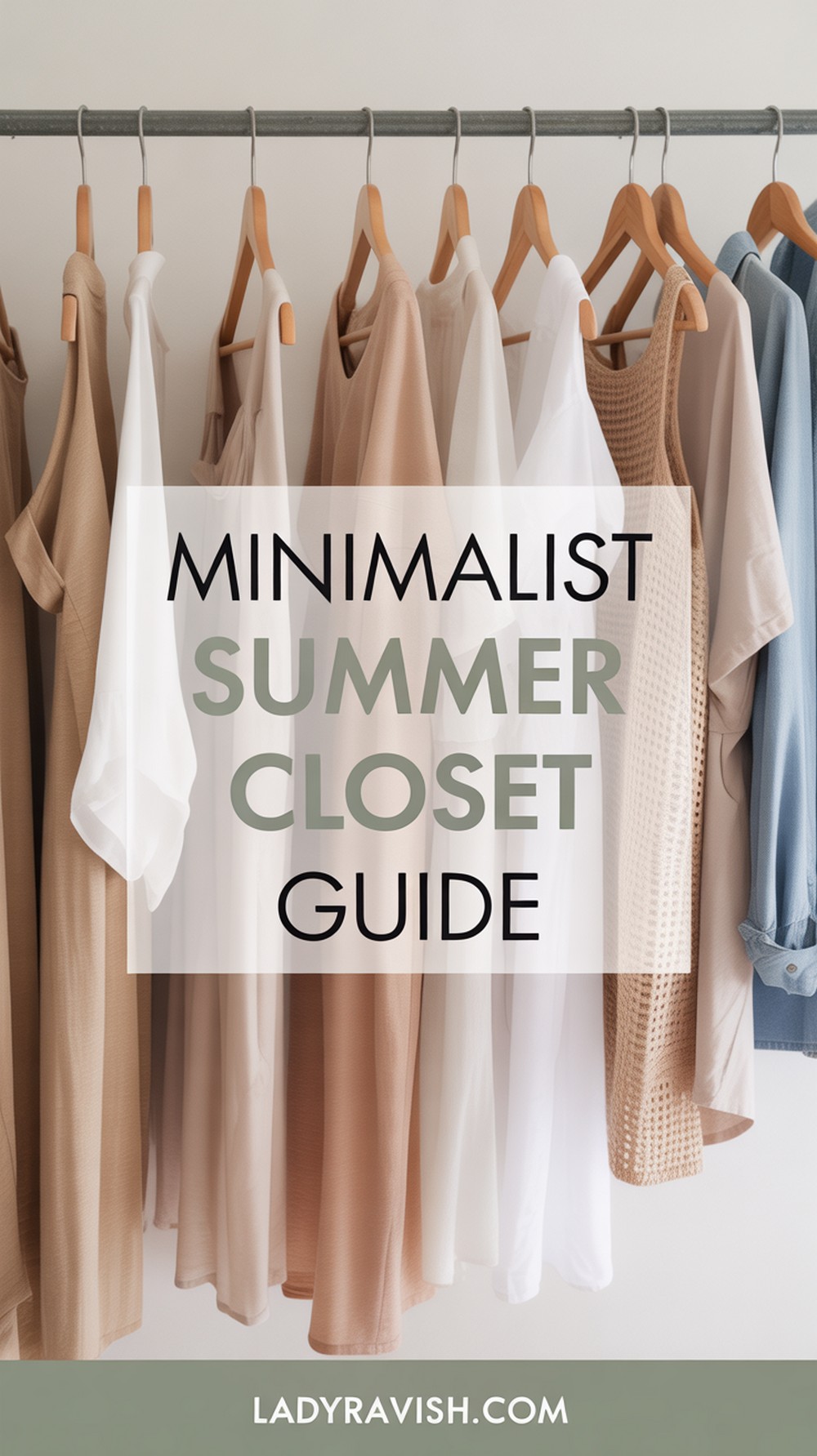 Your Ultimate Guide to a Minimalist Summer Closet