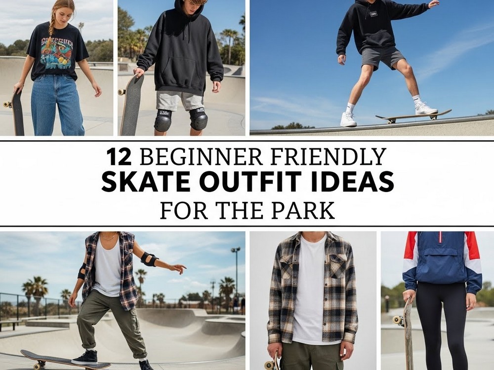 Beginner Friendly Skate Outfit Ideas for the Park