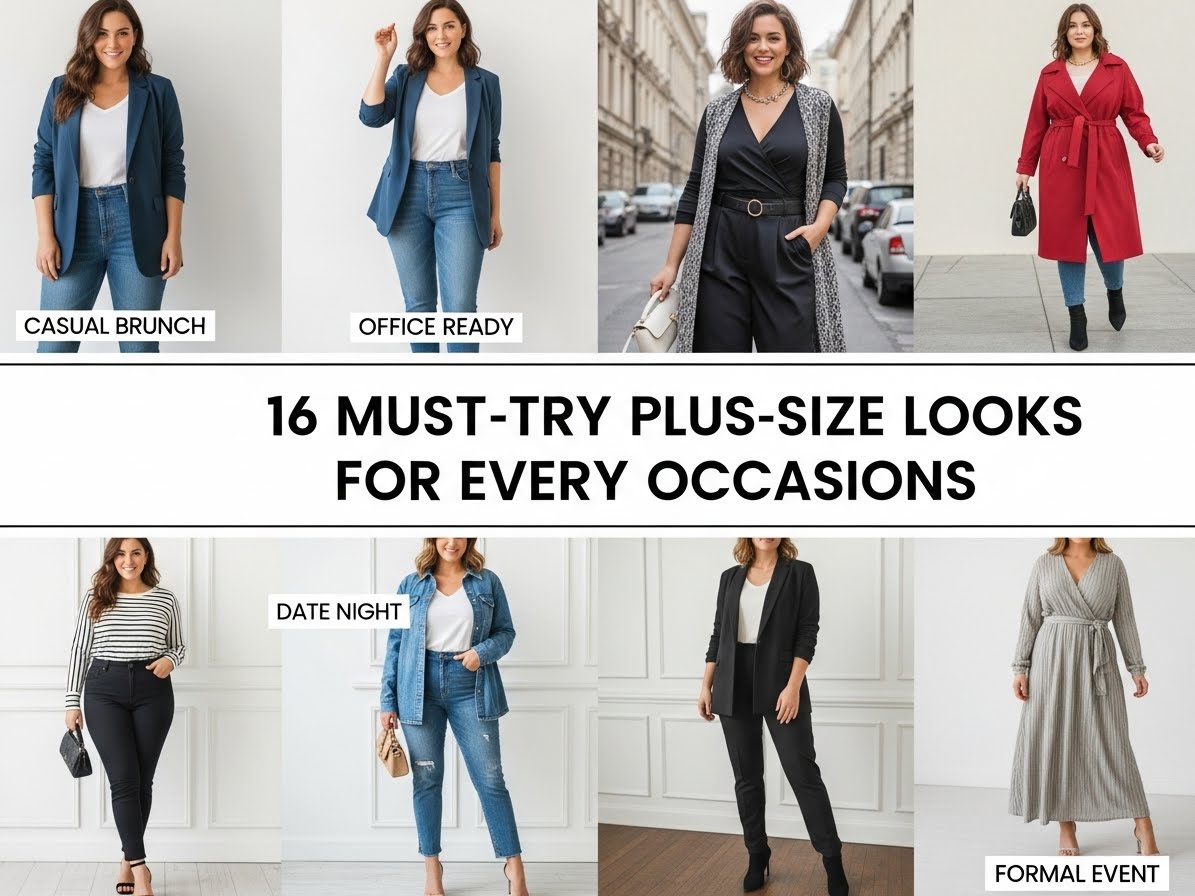 Must Try Plus Size Looks for Every Occasion