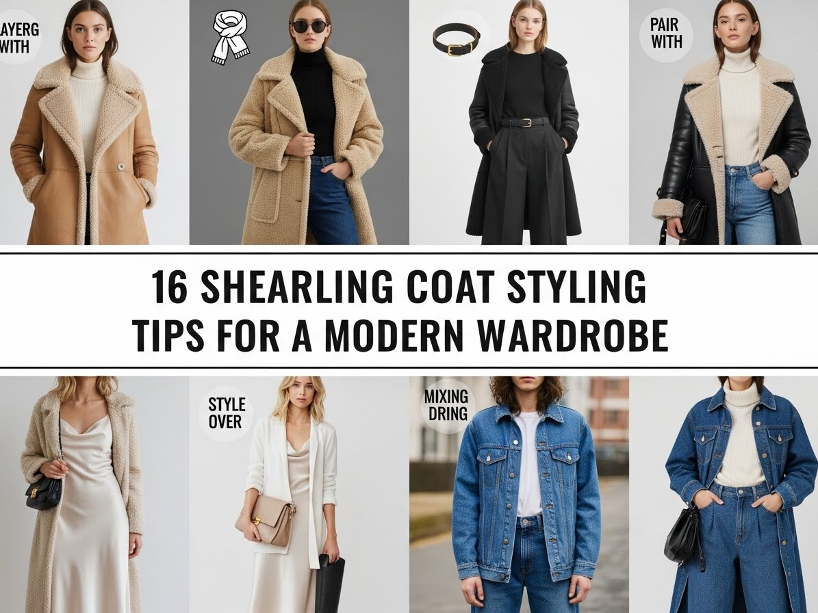 Shearling Coat Styling Tips for a Modern Wardrobe