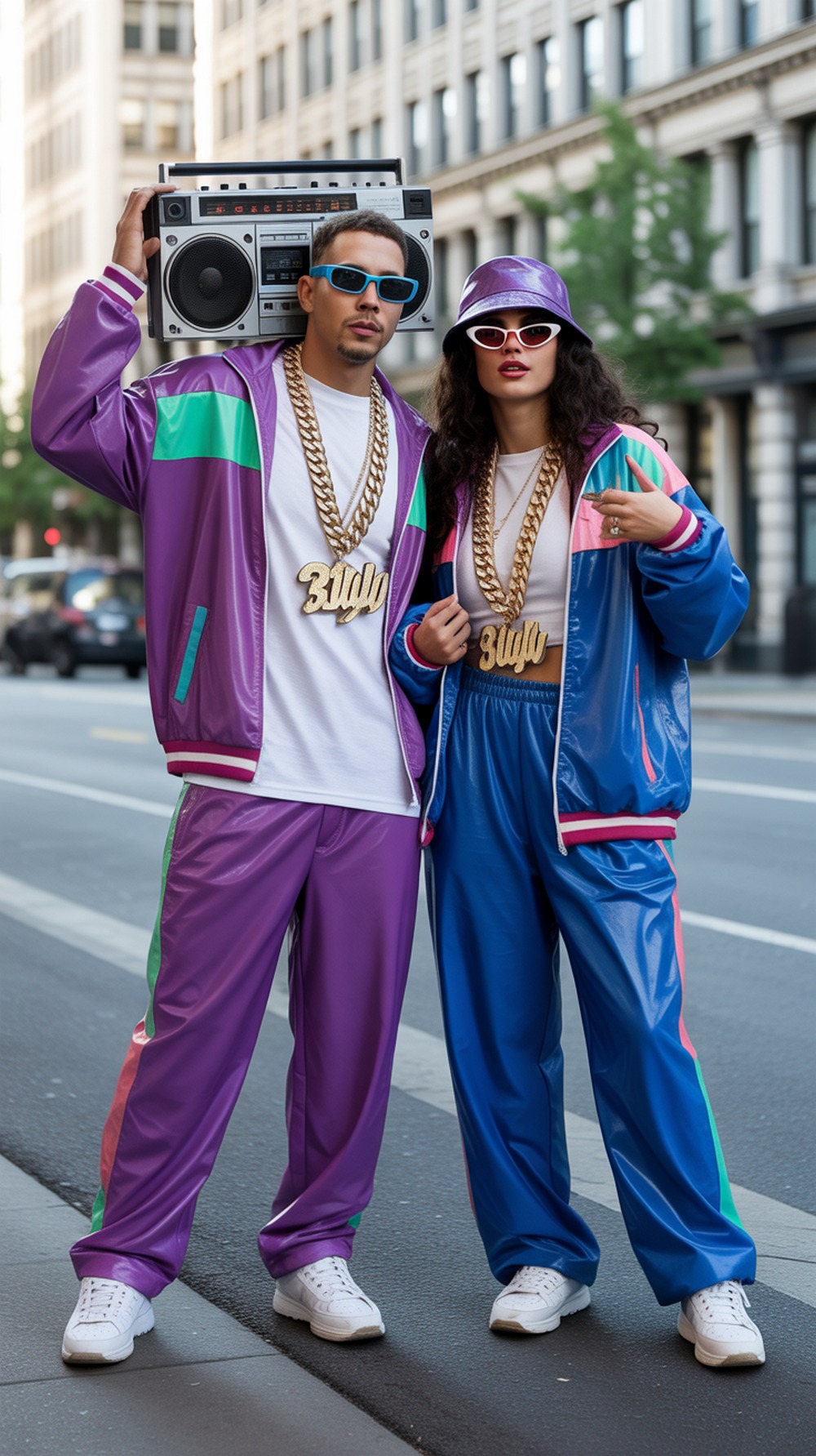 s Hip Hop Couple Halloween Costume