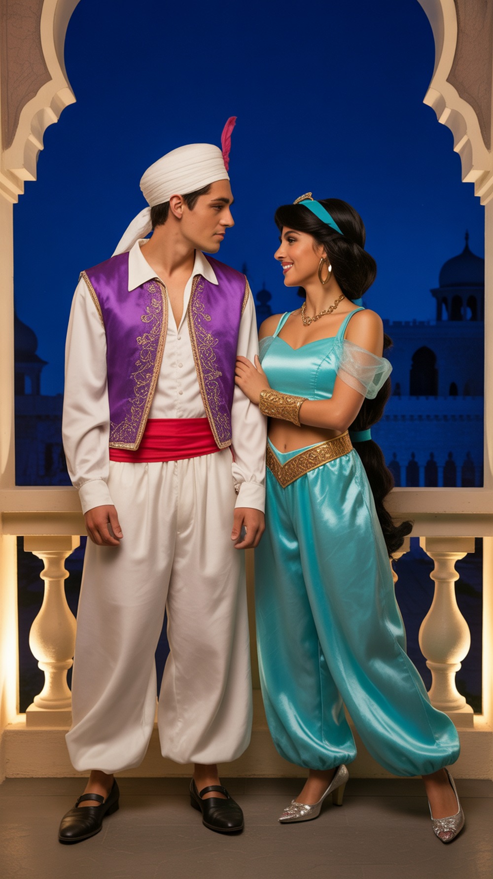 Aladdin and Jasmine Halloween Costume