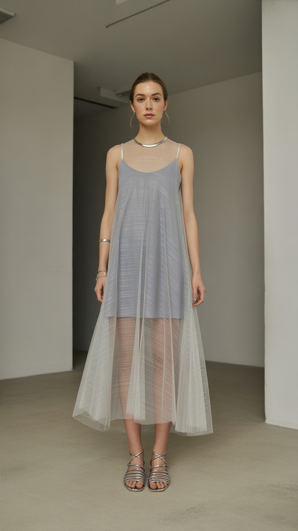 Aura Fit with Double Layer Dress