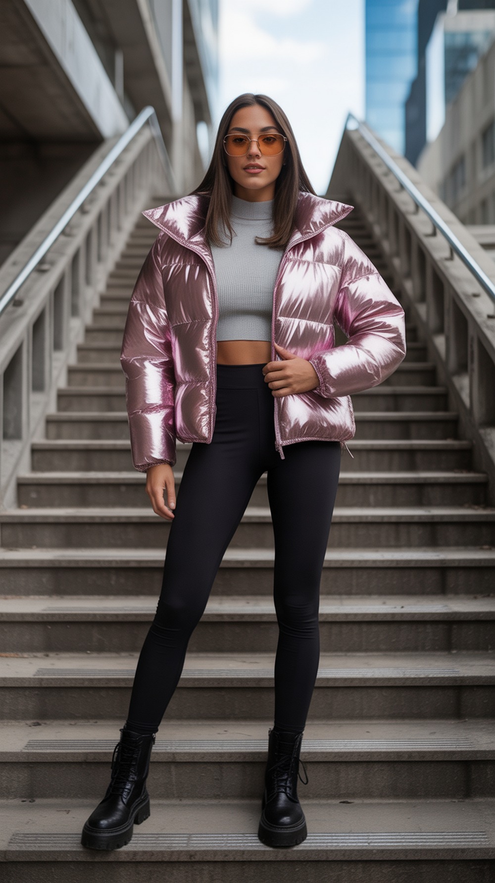 Aura Fit with Statement Puffer
