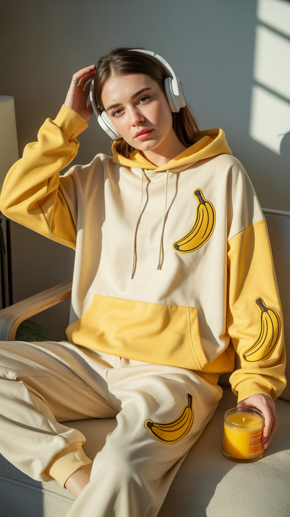 Banana Patch Hoodie with Lounge Pants