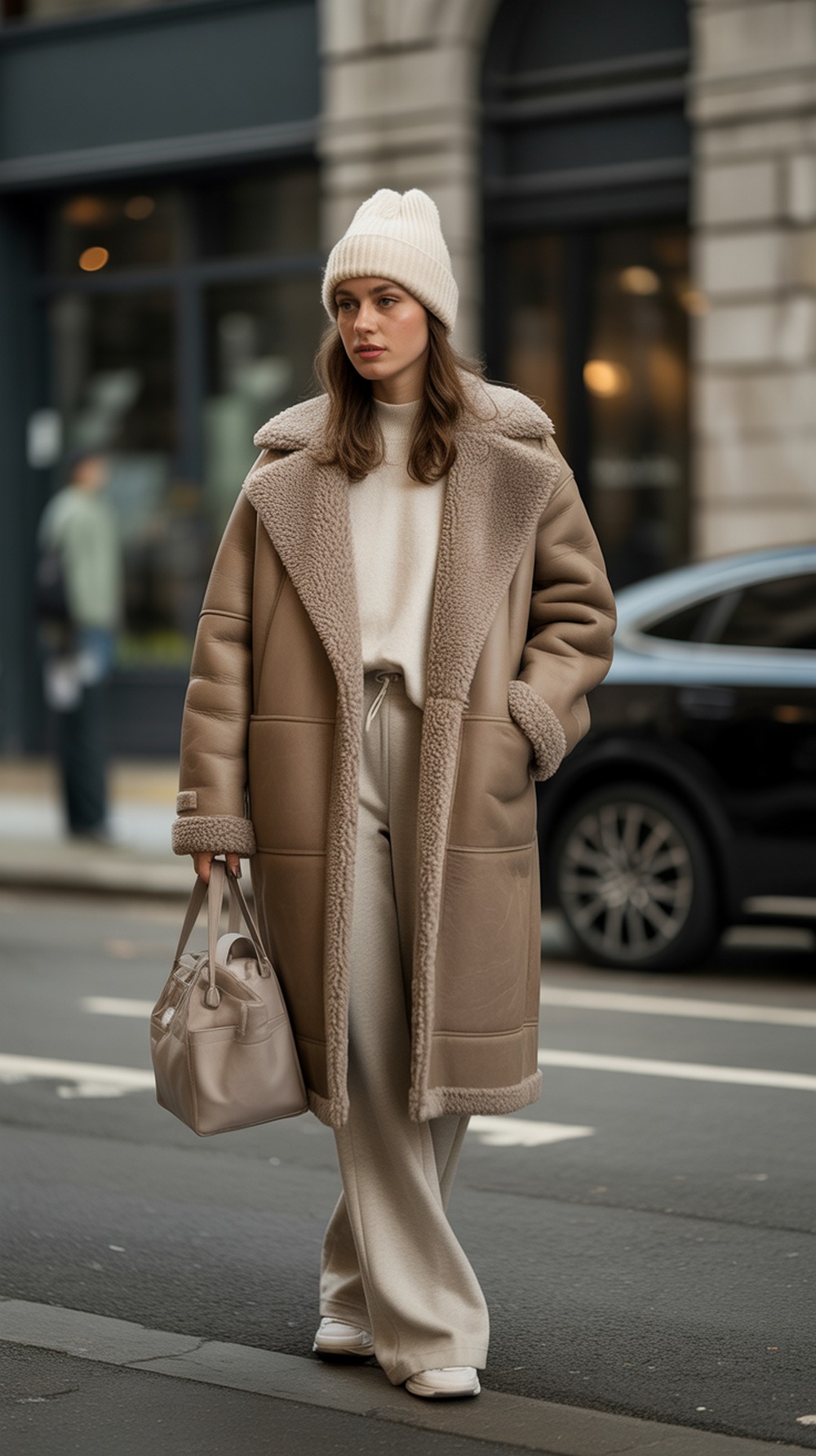 Bold Colored Shearling Coats You’ll Actually Love