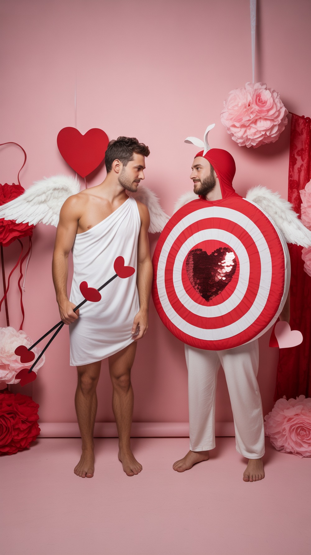 Cupid and Heart Target Halloween Costume