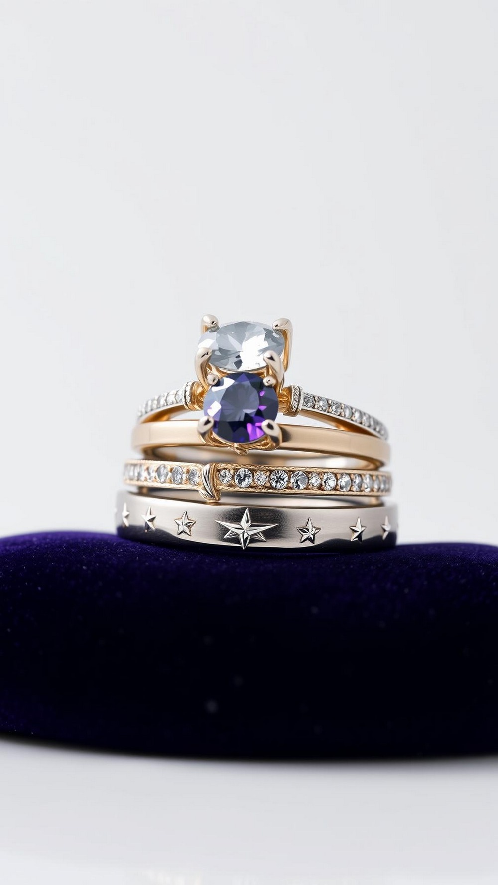 Ethical & Lab Grown Birthstone Stacking Rings