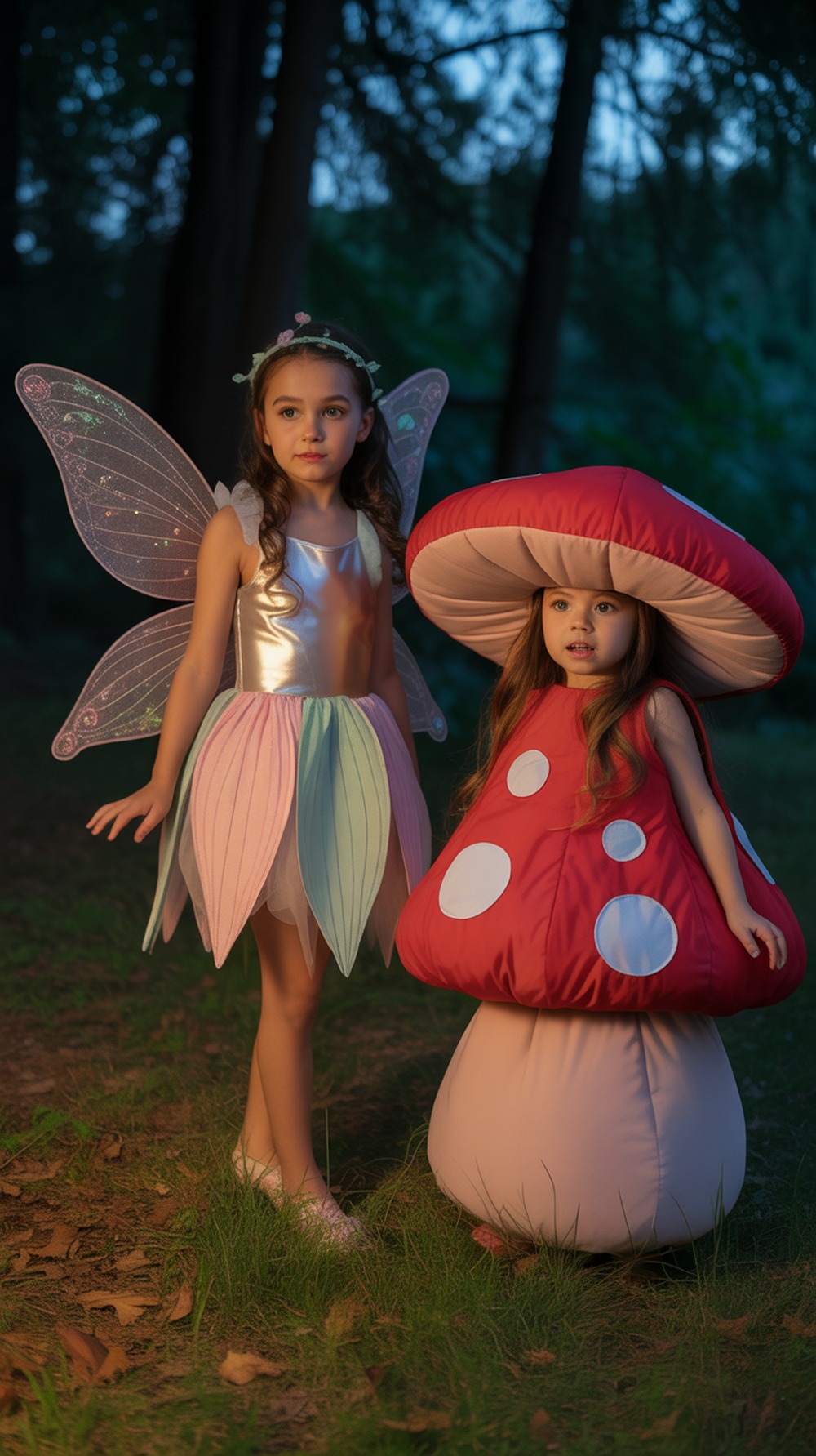 Fairy and Mushroom Halloween Costume