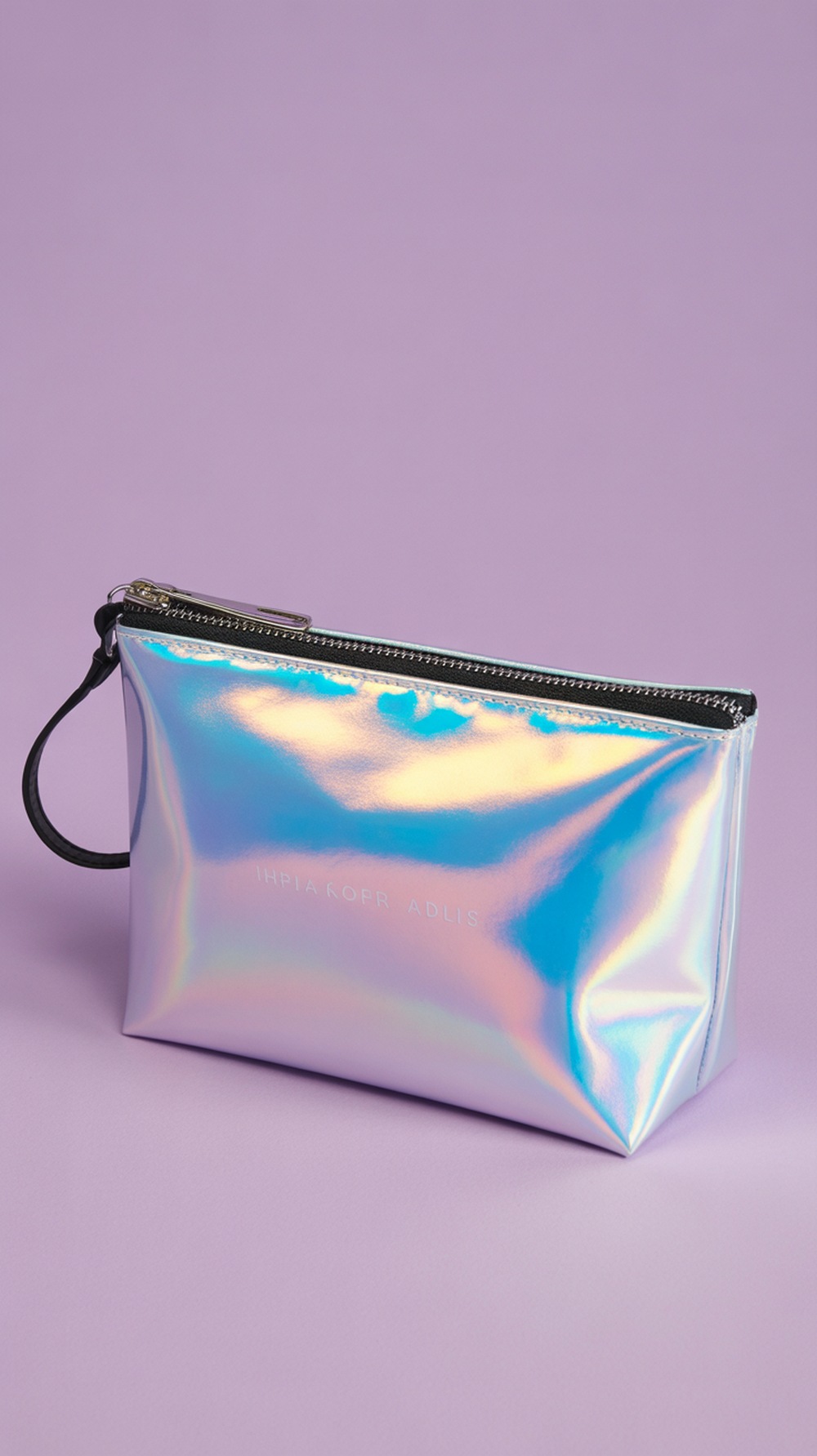 Holographic Shine Zipper Pouch