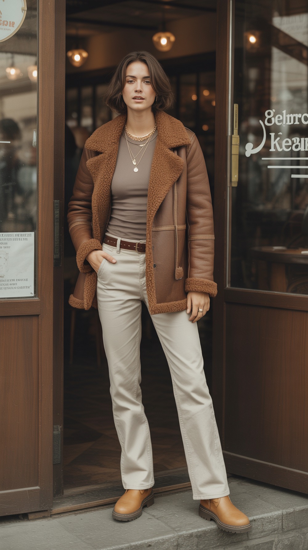 How to Make Any Outfit Better with Shearling