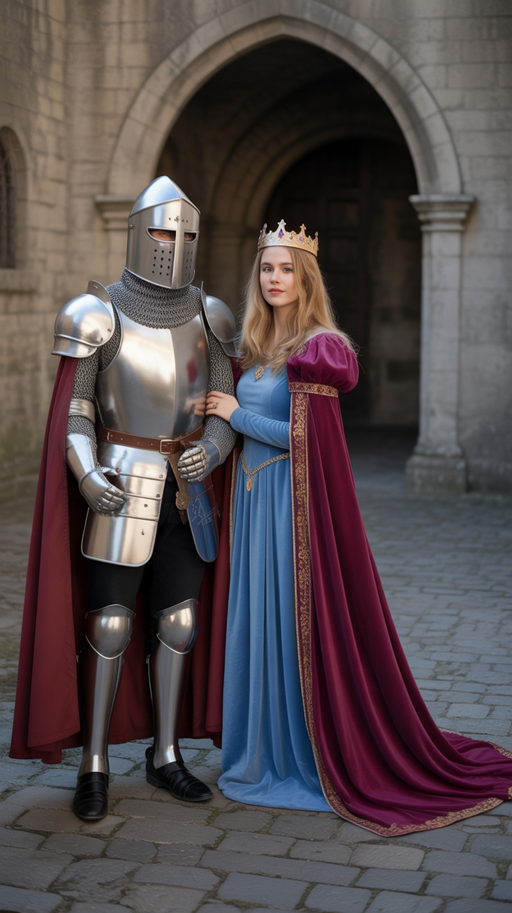 Knight and Princess Halloween Costume