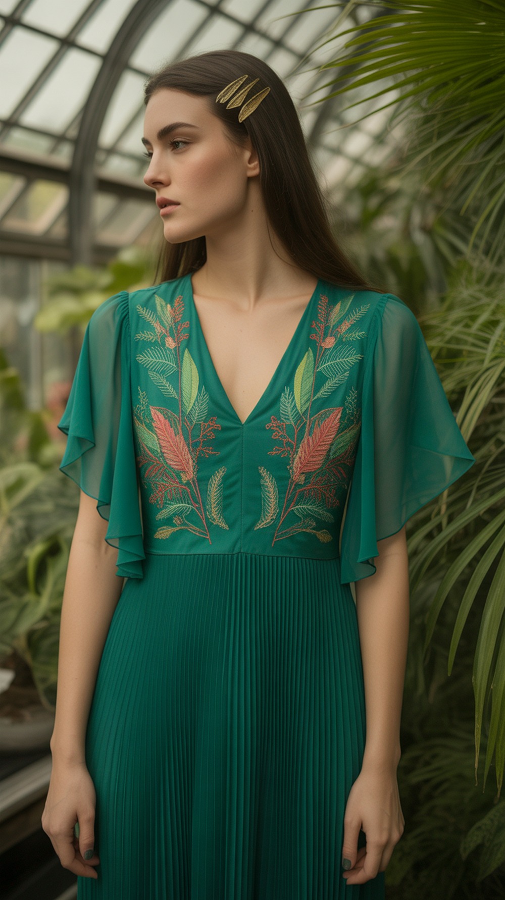 Lush Aura Aesthetic in Green Flow