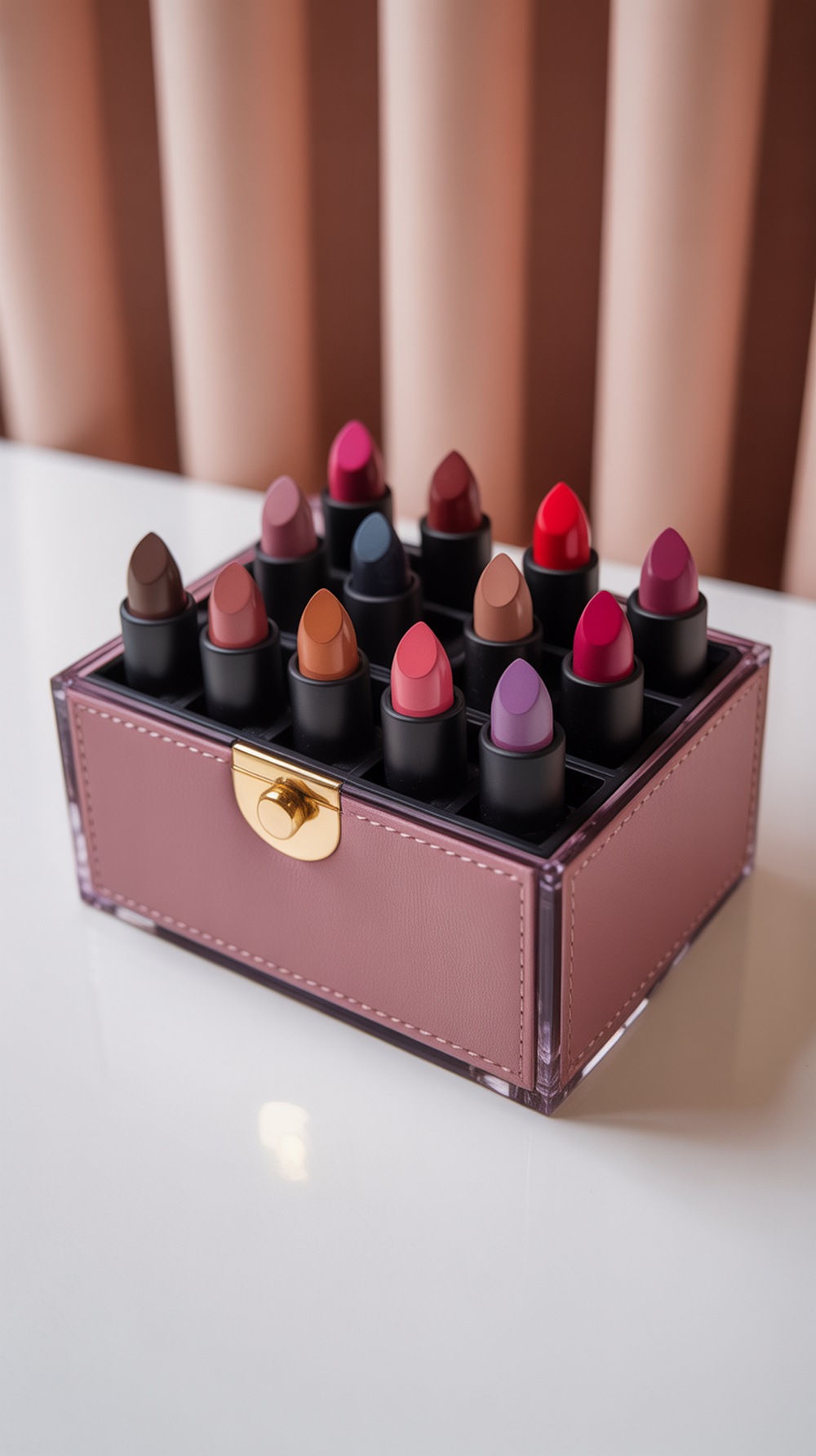 Mini Box Style Lipstick Holder