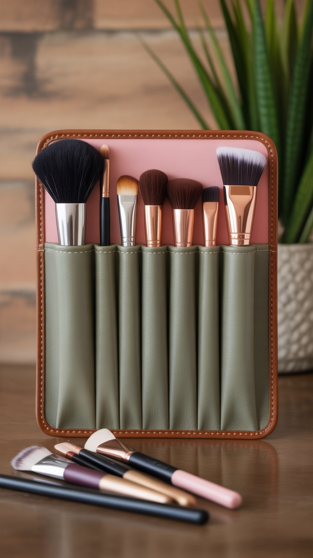Pocket Style Slim Makeup Organizer