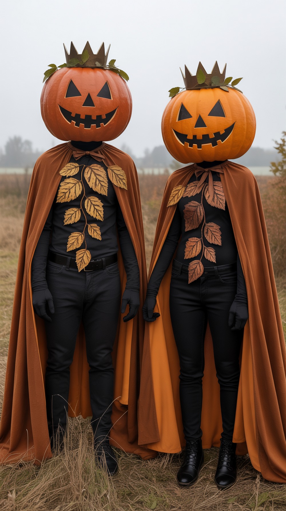 Pumpkin King and Queen Halloween Costume