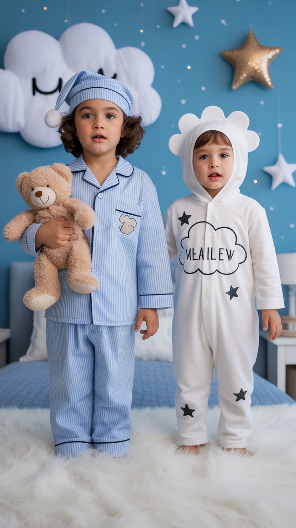 Sleepy Time Pajamas and Dream Cloud Halloween Costume