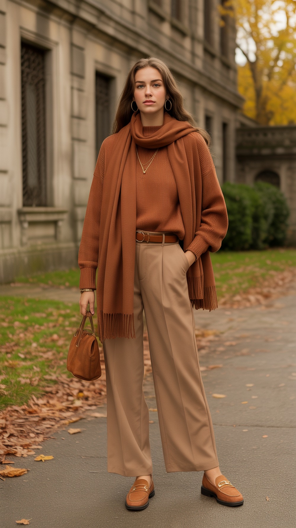 Warm Aura Autumn Layering