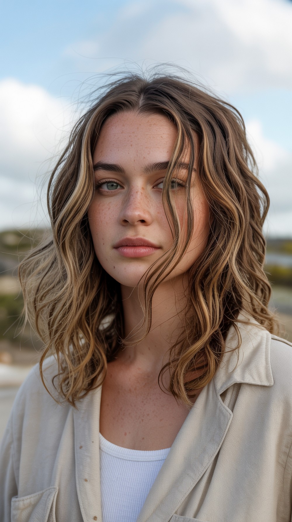 Beachy Texture Hairstyle