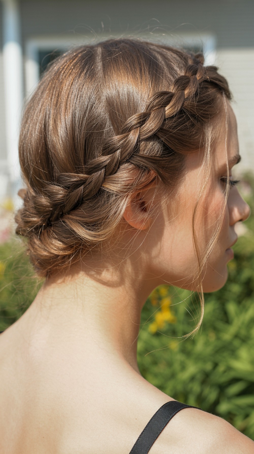 Braided Crown Hairstyle